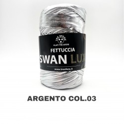 Fettuccia Swan Lux Argento